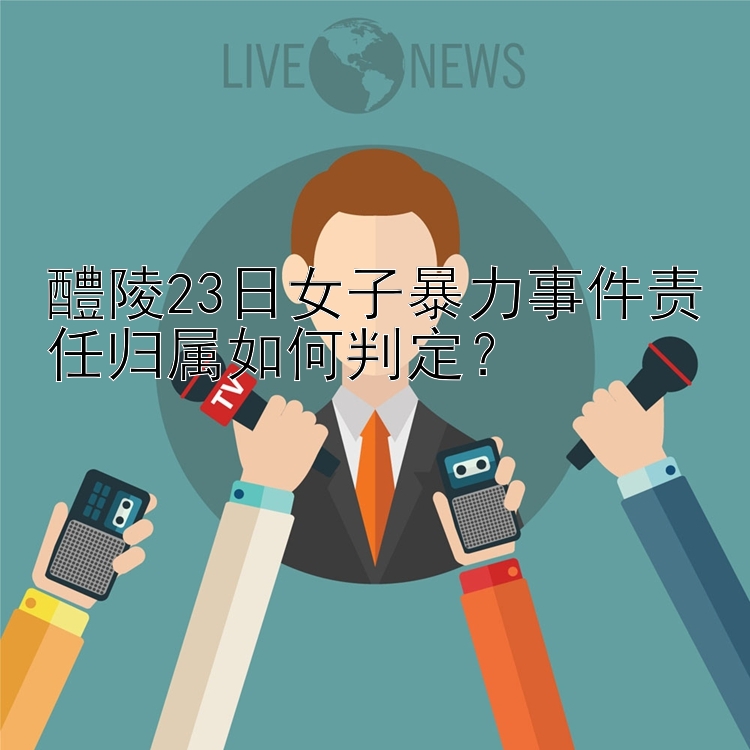 醴陵23日女子暴力事件责任归属如何判定？